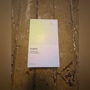 Droplette PRESCRIPTIVE REGIMEN: DAILY DEFENSE